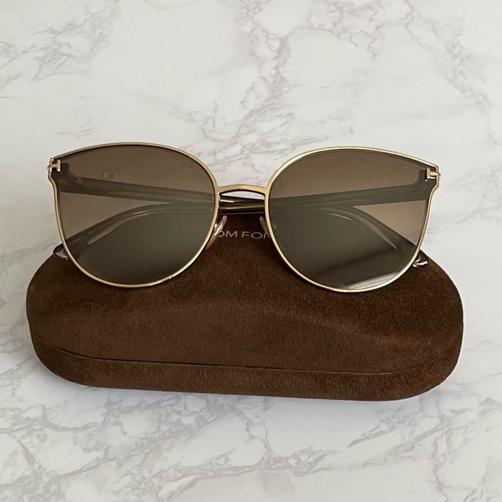 Tom Ford 62mm Round Sunglass